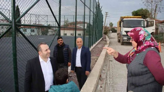 Tutuk'tan yeni çocuk parklarında inceleme