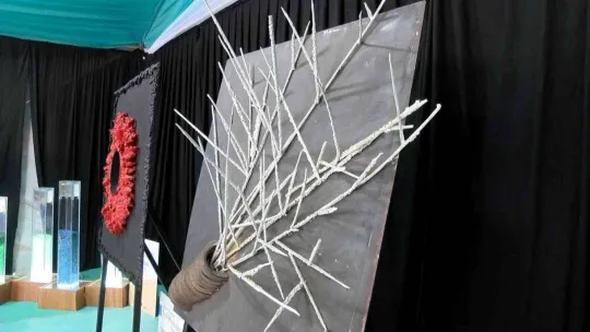 Tuzla'da karbon ayak izi sanatın ayak izine dönüşüyor