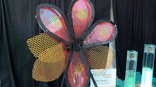 Tuzla'da karbon ayak izi sanatın ayak izine dönüşüyor