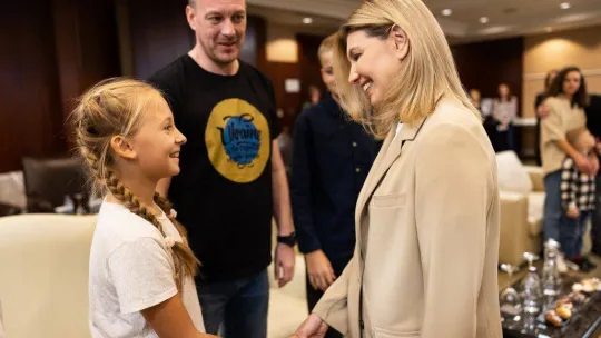 Ukrayna First Lady'si Zelenska esir takasında kurtarılan Azov komutanlarıyla İstanbul'da bir araya geldi