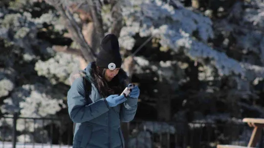 Uludağ beyaz gelinliğini giydi