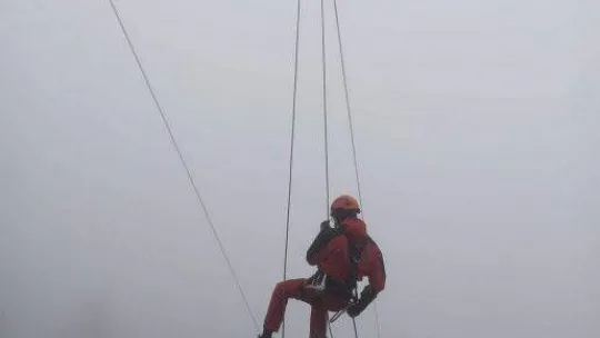 Uludağ'da gerçeğini aratmayan tatbikat