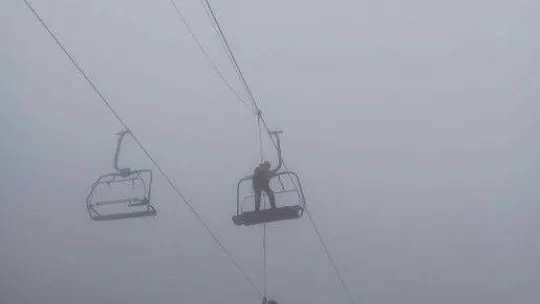 Uludağ'da gerçeğini aratmayan tatbikat