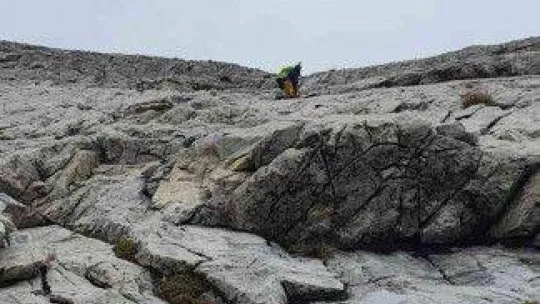 Uludağ'ın zirvesinde mahsur kalan sporcuların dağa yürürken ve beklerken çektikleri görüntüler ortaya çıktı