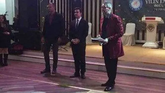 Uluslararası Kafkas Derneğinden Kaymakam Çelik'e plaket