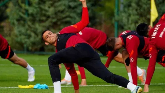 Ümit Milli Futbol Takımı çalışmalarına devam etti