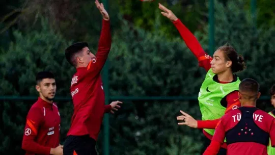 Ümit Milli Futbol Takımı çalışmalarına devam etti