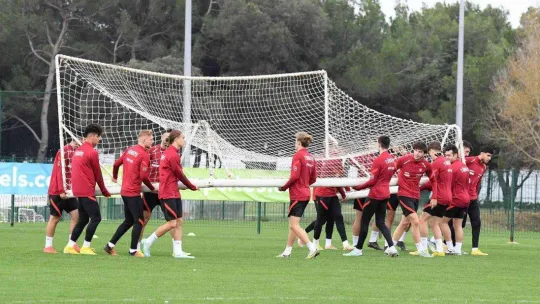 Ümit Milli Takım, Polonya maçı hazırlıklarına başladı