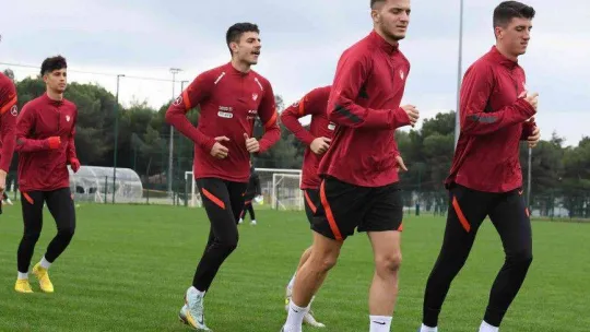 Ümit Milli Takım, Polonya maçı hazırlıklarına başladı