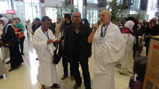 Umreciler Koca Seyit Havalimanı'ndan uğurlandı