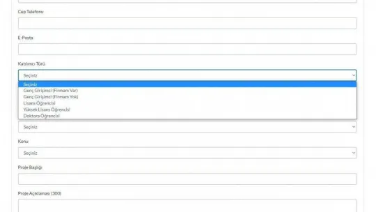 Üniversite öğrencileri ve genç girişimciler için 'Özgün Proje Yarışması'