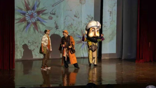 Uşaklı çocuklar 'Seyyah' ile buluştu