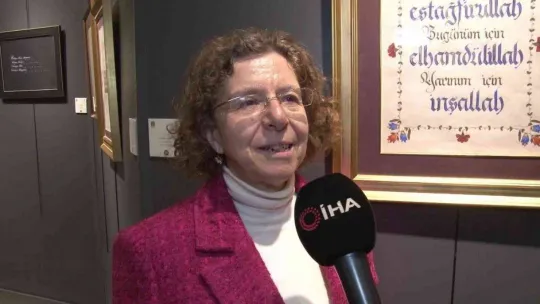 Üsküdar'da 'Harflerle El Ele Kaligrafi Sergisi' sanatseverlerle buluştu