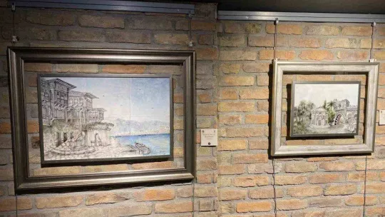 Üsküdar'da 'İstanbul Çini Sergisi' sanatseverlerle buluştu