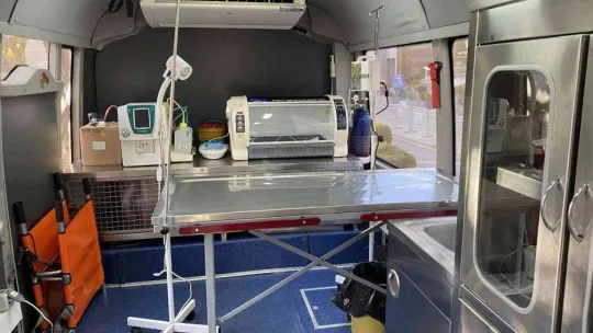 Üsküdar'da mobil veteriner hizmeti VETBÜS yola çıkıyor