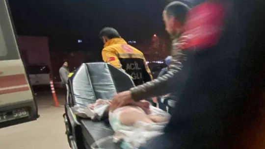 Üzerine kaynar su dökülen bebek ağır yaralandı