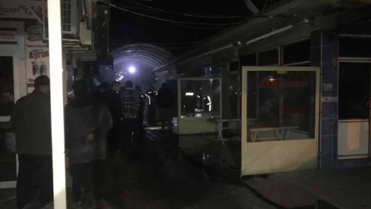 Uzunköprü'de lokantada yangın çıktı