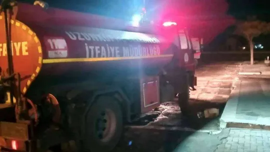 Uzunköprü'de lokantada yangın çıktı