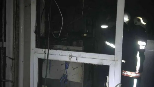 Uzunköprü'de lokantada yangın çıktı