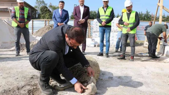 Vali Kırbıyık, Balaban Paşa Mescidi inşasını inceledi