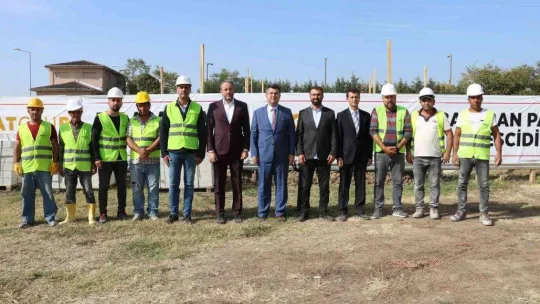 Vali Kırbıyık, Balaban Paşa Mescidi inşasını inceledi