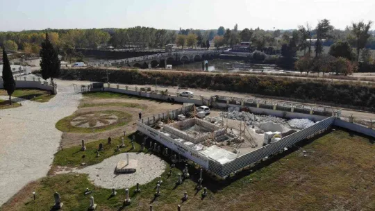 Vali Kırbıyık, Balaban Paşa Mescidi inşasını inceledi