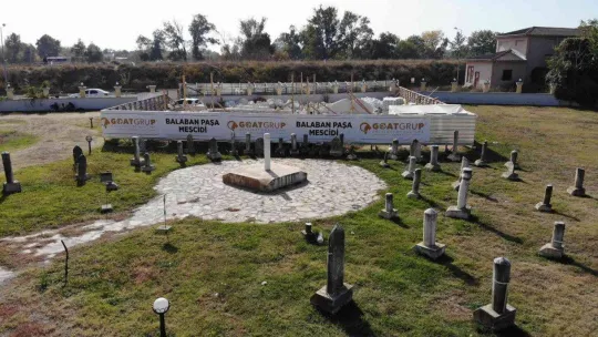 Vali Kırbıyık, Balaban Paşa Mescidi inşasını inceledi