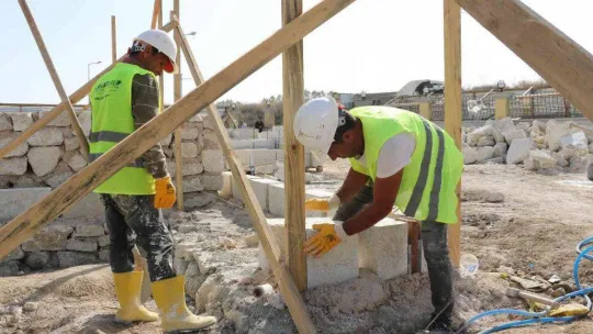 Vali Kırbıyık, Balaban Paşa Mescidi inşasını inceledi