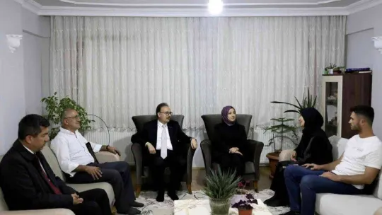 Vali Kızılkaya, 'Şehitlerimizden geriye kalan aileler emanettir'