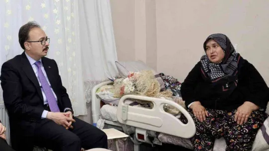 Vali Kızılkaya'dan şehit ailelerine ziyaret