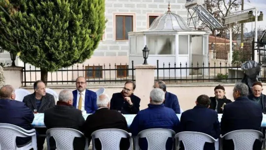 Vali Kızılkaya'nın köy ziyaretleri devam ediyor