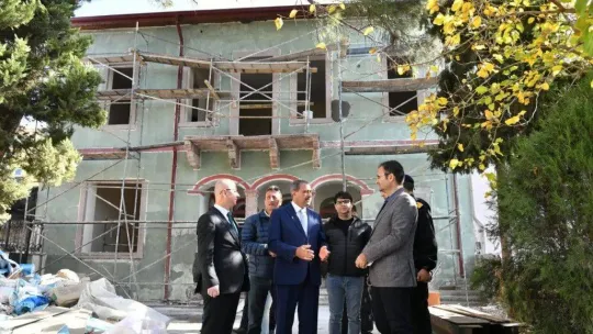 Vali Şıldak Ayvalık'ta incelemelerde bulundu