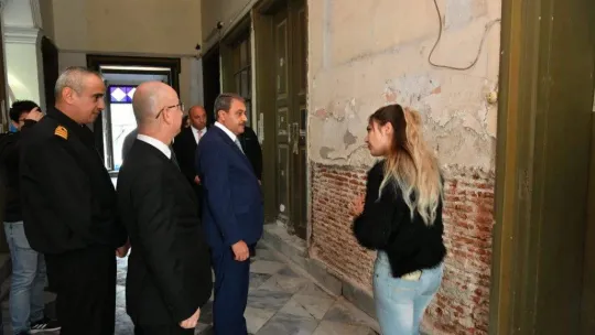 Vali Şıldak Ayvalık'ta incelemelerde bulundu