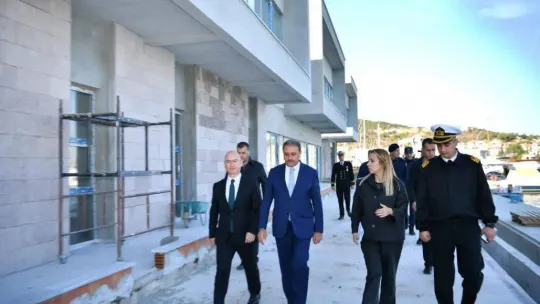 Vali Şıldak Ayvalık'ta incelemelerde bulundu