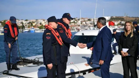 Vali Şıldak Ayvalık'ta incelemelerde bulundu