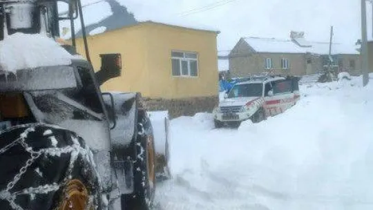 Van'da hasta kurtarma operasyonu