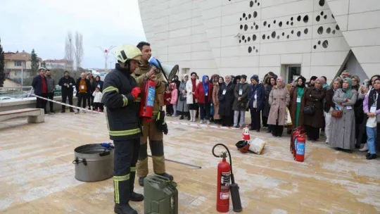 Vatandaşlar afetlere karşı bilinçlendirildi