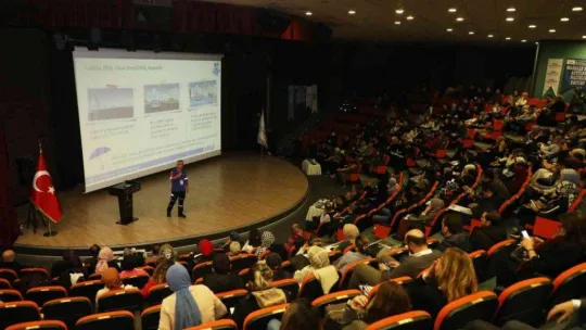 Vatandaşlar afetlere karşı bilinçlendirildi