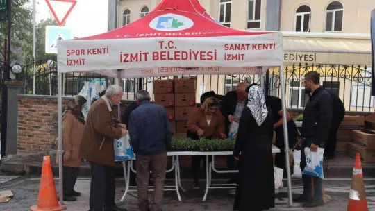 Vatandaşlara 178 bin 200 sebze fidesi dağıtıldı