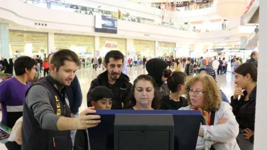 Vatandaşları siber suçlara karşı bilinçlendirdiler