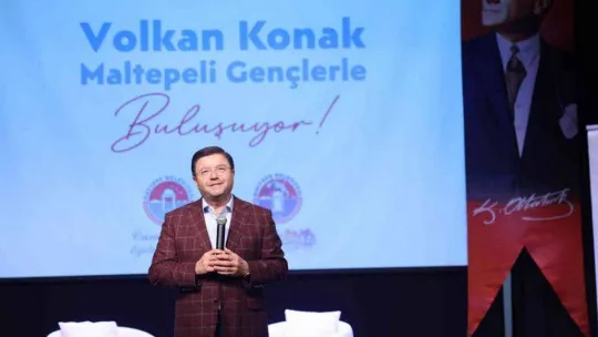 Volkan Konak, Maltepeli gençlerle buluştu
