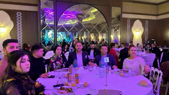 Gazeteciler doyasıya eğlendi