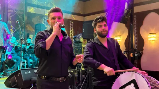 Gazeteciler doyasıya eğlendi