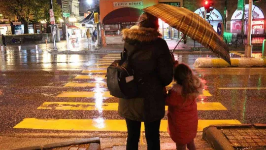 Yağmur yağışı Edirnelileri sevindirdi