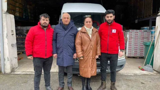 Yalova Belediyesi şirketi Yabeltaş'tan deprem bölgesine destek