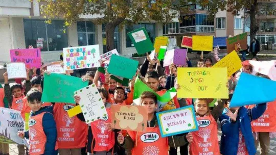 Yalova'da 'Toprağa Saygı' yürüyüşü