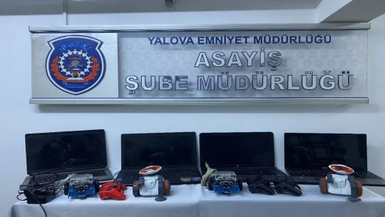 Yalova'da 2 hırsızlık zanlısı yakalandı