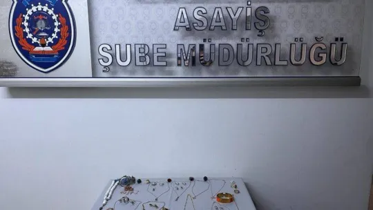 Yalova'da 2 mücevherat hırsızı yakalandı