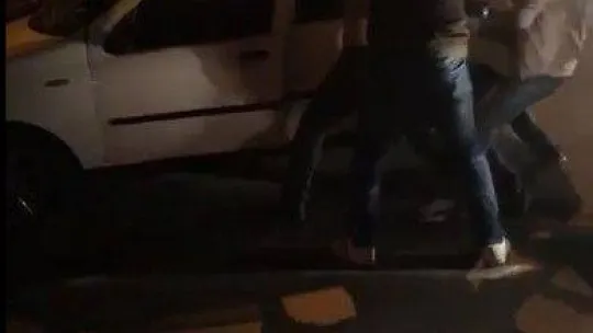 Yalova'da kaza sonrası tekme ve yumruklar havada uçuştu