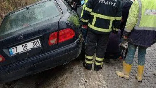 Yalova'da trafik kazası: 2 yaralı